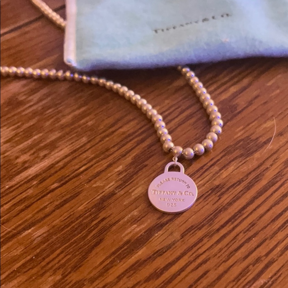 Tiffany Small Bead Necklace.